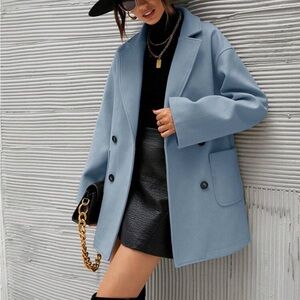 Light blue coat